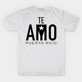 Te Amo Puerto Rico T-Shirt